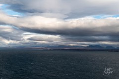 Kurz nach dem Old Man Storr, Highlands, Schlottland